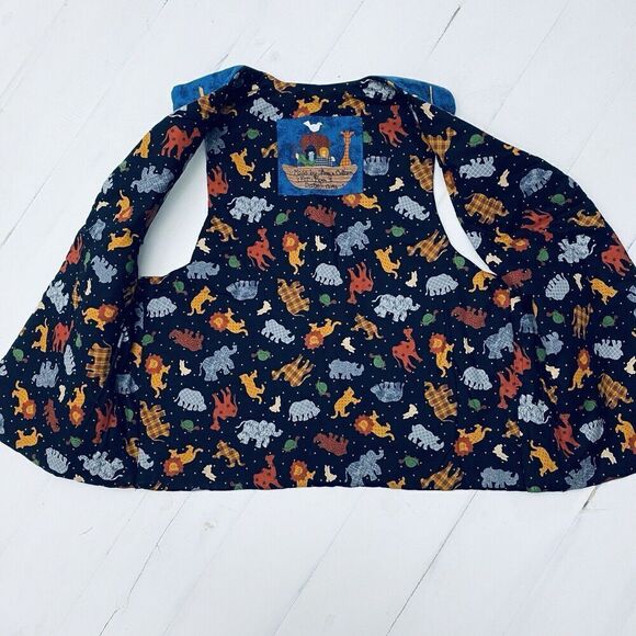 Noah’s Ark Graphic Vest Handmade 3D Lightweight Womens Large/XLarge - Picture 2 of 12